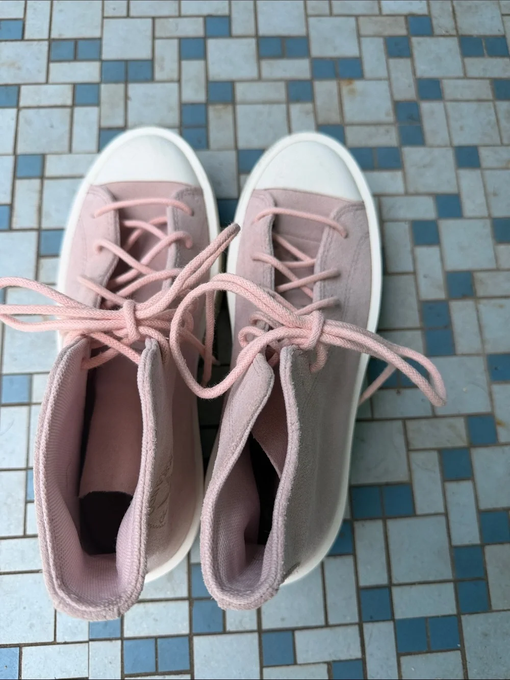 Converse CTAS Modern Lift Hi Pink Sage/Egret 6.5